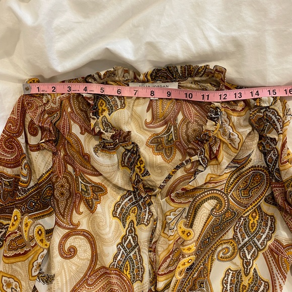 Paisley Print Long Sleeved Midi Dress - Picture 6 of 7